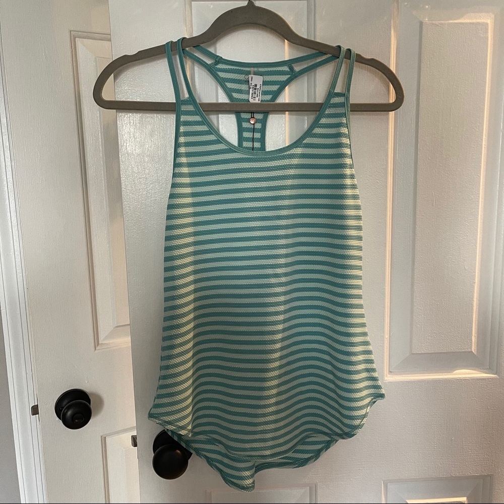 NEW W/ TAGS WOMENS CALIA MOVE TANK STRIPED SIZE XS